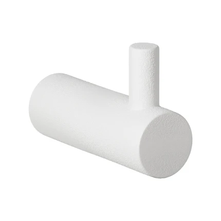 Jas- / handdoekhaak 40x14mm | GPF | wit