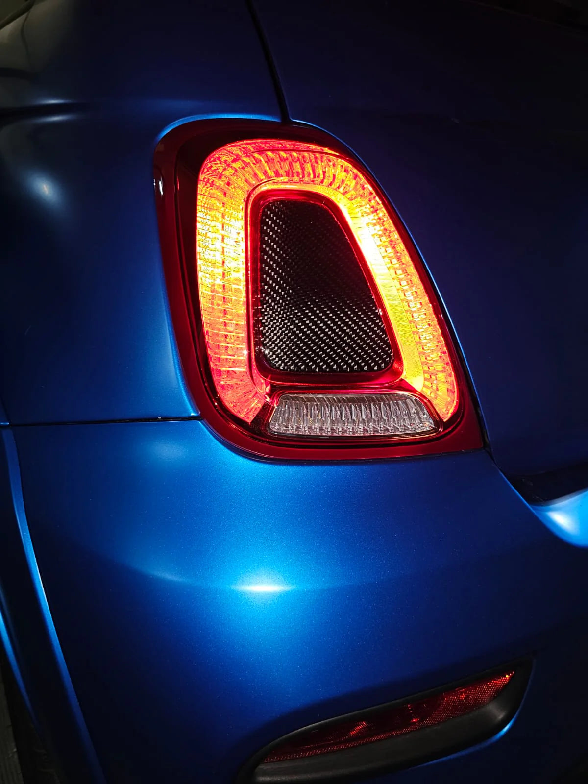 Abarth 500/595/695 – Carbon achterlicht covers