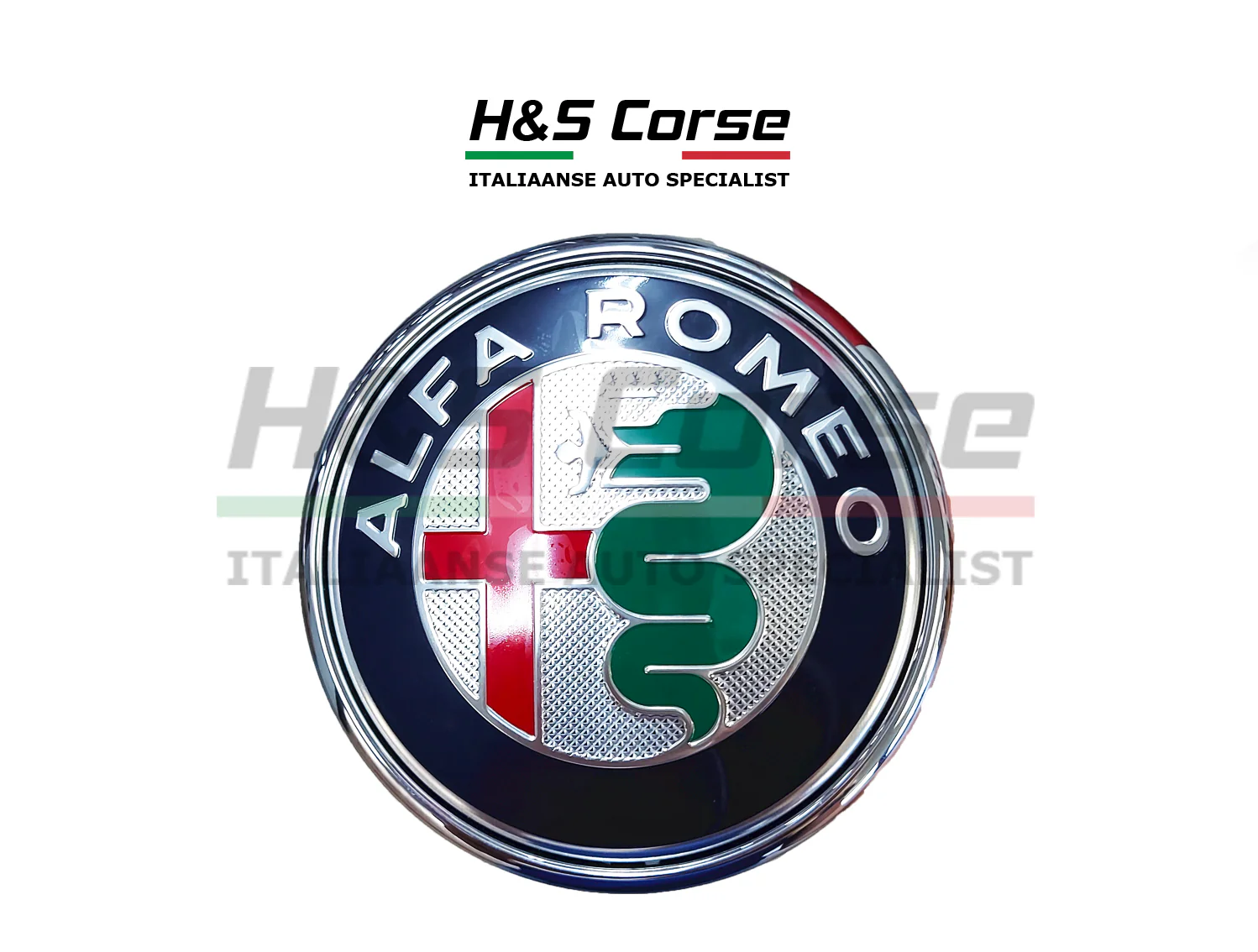 Kofferklep embleem slot Alfa Giulietta (2016-) Chroom