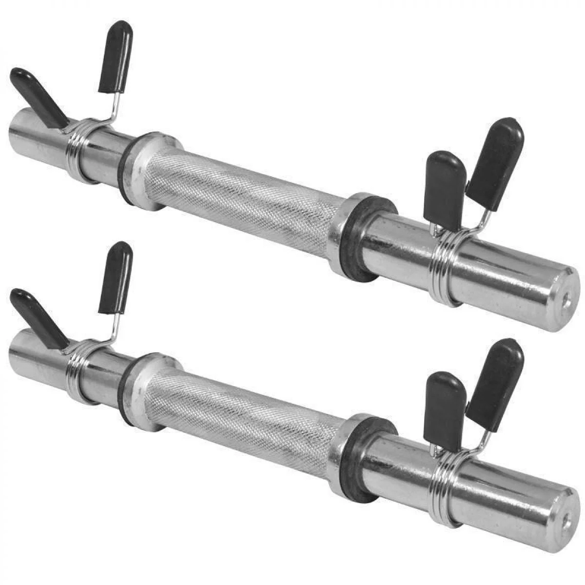 Set dumbellstangen 35 cm – Veersluiting 30 mm