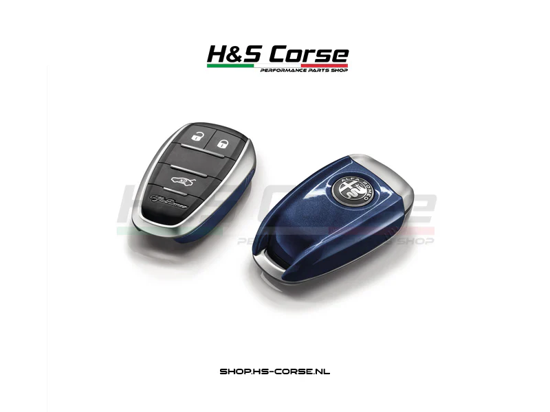 Alfa Giulia / Stelvio / Tonale –  Sleutel cover Montecarlo Blue