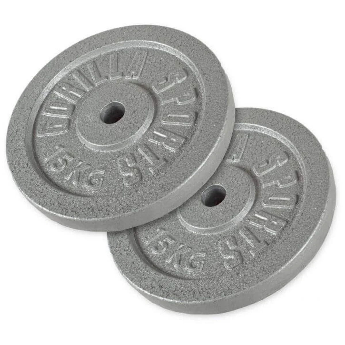 Voordeelbundel Halterschijven Gietijzer 2 x 15 kg