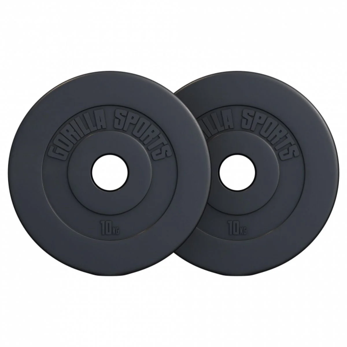 Voordeelbundel Olympische Halterschijven 2×10 Kunststof 50/51 MM