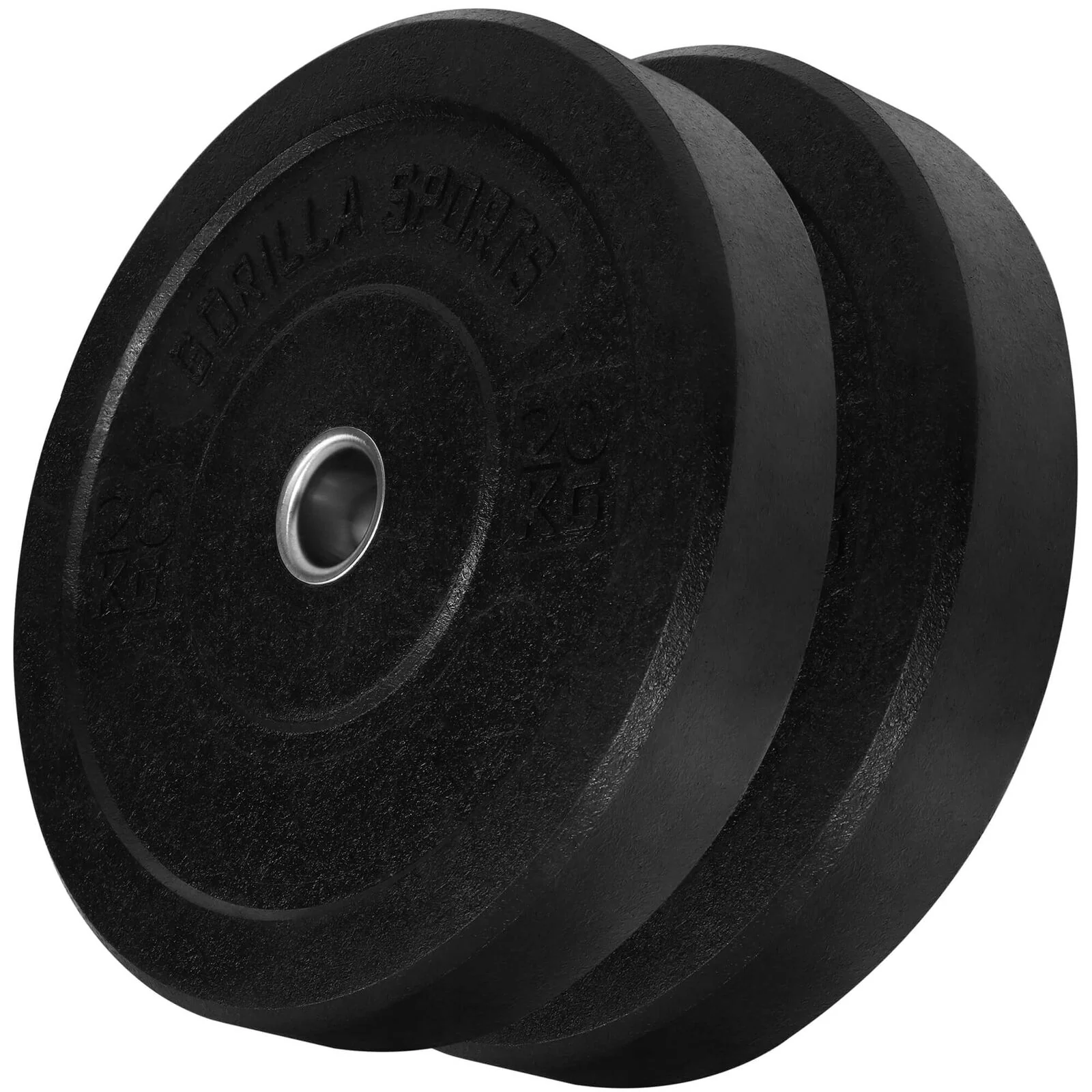 Voordeelset 40 kg (2 x 20 kg) Bumper Plates – 50 mm