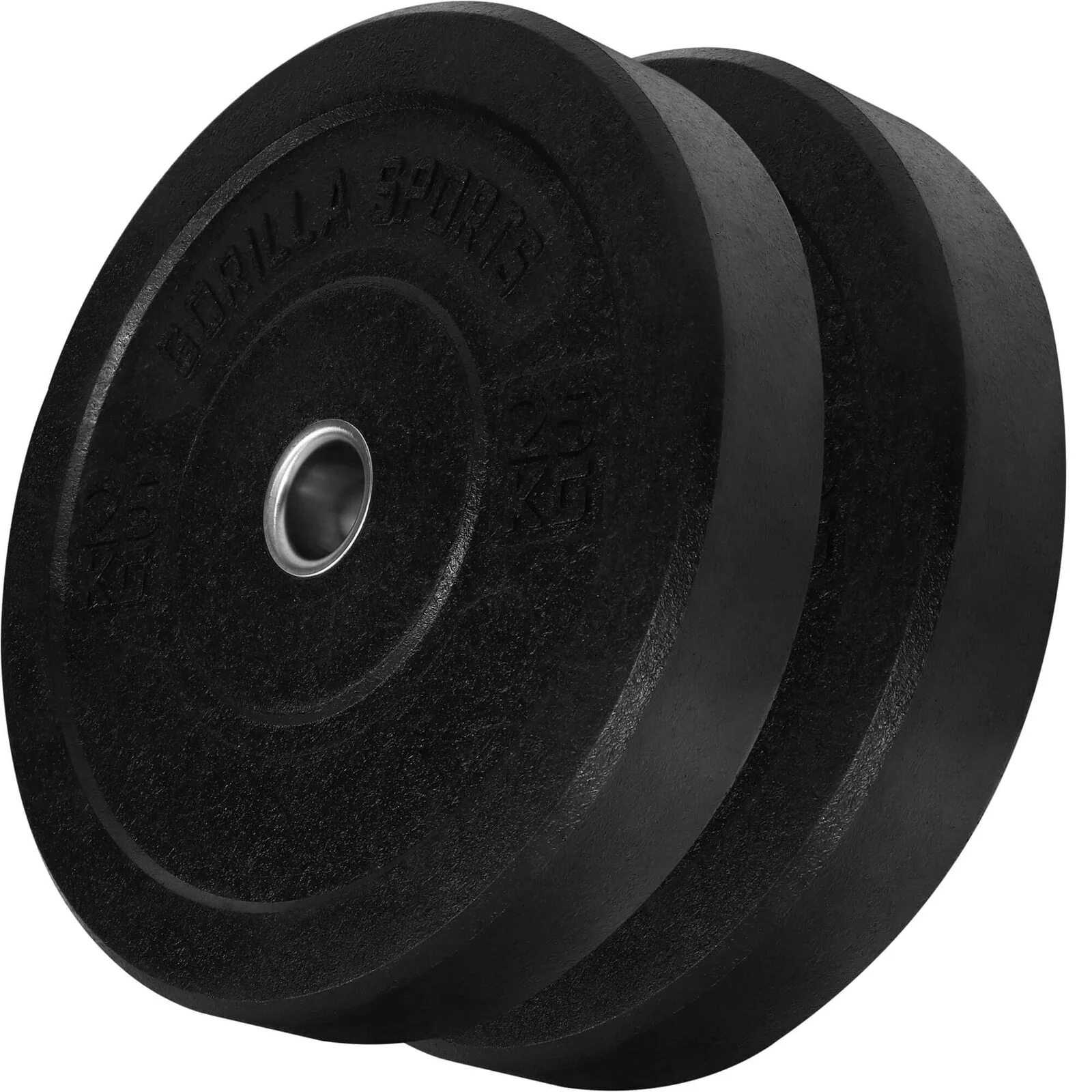Voordeelset 50 kg (2 x 25 kg) Bumper Plates – 50 mm