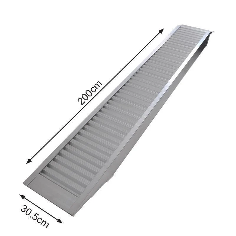 Oprijplaat aluminium  (200×30,5 cm) – max. 1655 kg