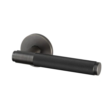 Deurklinken op rozet | Buster and Punch | smoked bronze