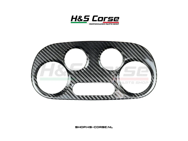 Abarth 500/595/695 – Carbon Climate control cover