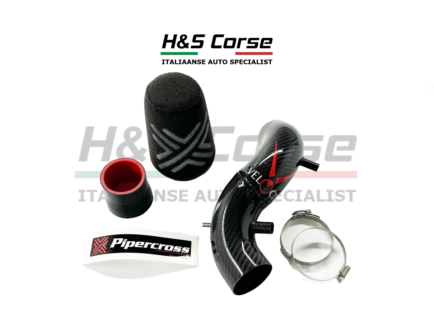 Abarth 500/595/695 – Velocity Carbon intake kit compleet