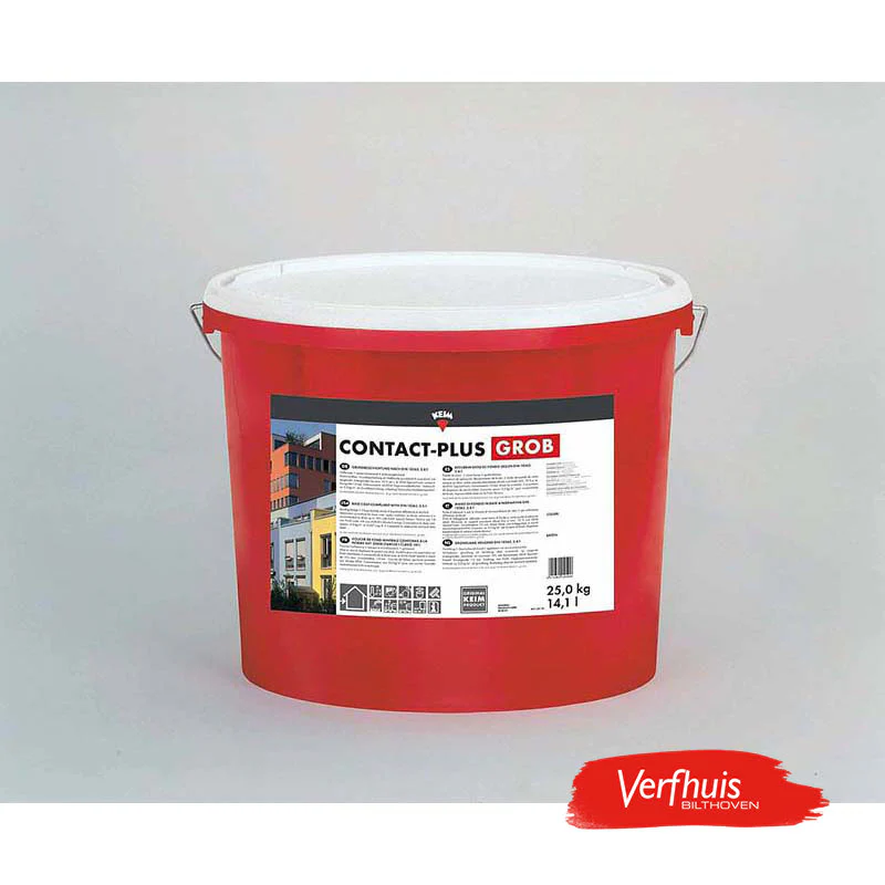 KEIM Contact-Plus Grof Wit 25 kg niet alle kleuren leverbaar.