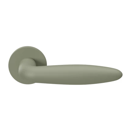 Deurklinken sigaar-model op rozet | GPF | Clay