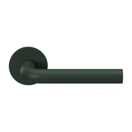Deurklinken rond L-model op rozet | GPF | mos