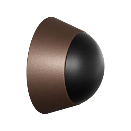 Deurstopper rond 37,5x25mm | GPF | bruin