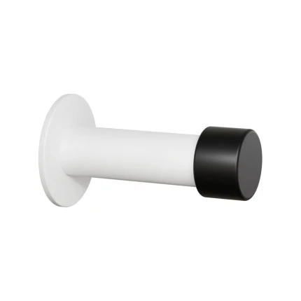 Deurstopper rozet rond 85mm | GPF | wit