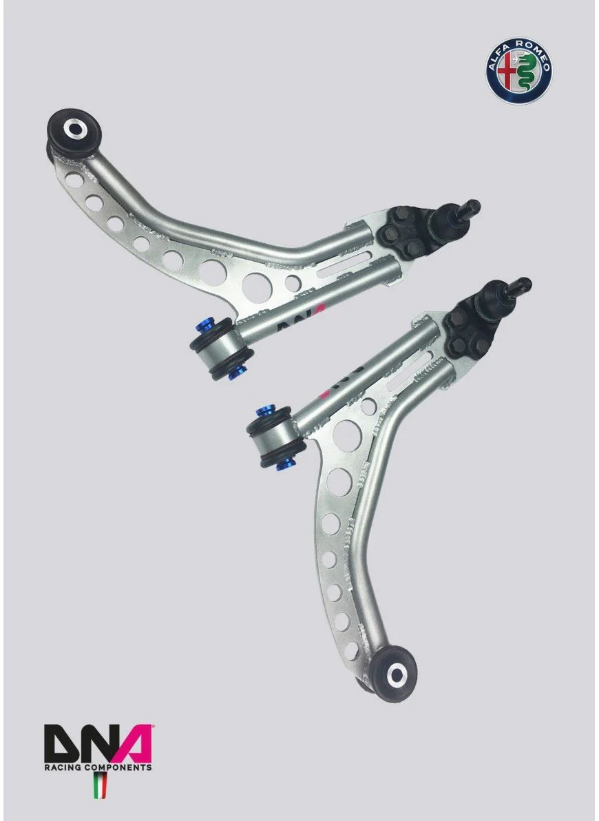 Abarth 500/595/695 DNA Racing front suspension arms kit