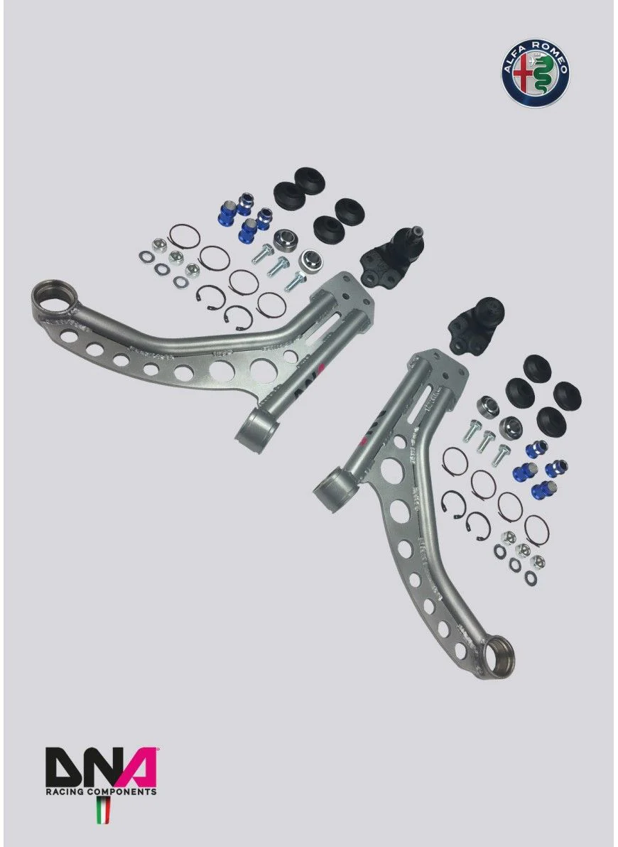 DNA Front Suspension Arms Kit – Alfa Giulietta