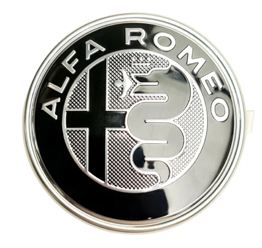Embleem Achterzijde Zwart – Alfa Stelvio / Giulia