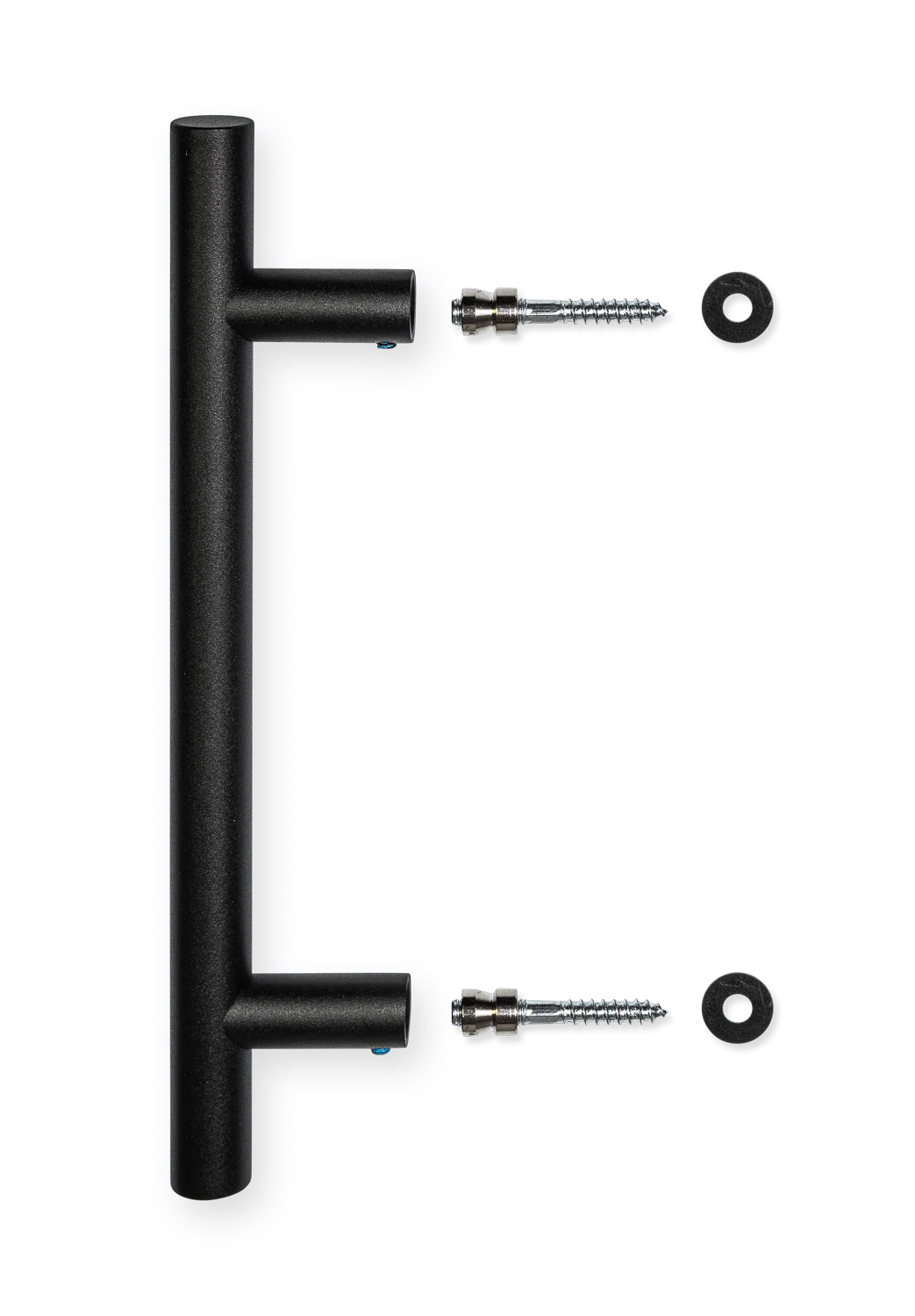 Deurgrepen T-model rond, 300mm | AVJD | zwart