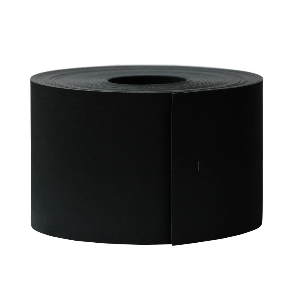 FENSOBAND Vlechtband  H:190 mm L:50m Zwart 9005 ‘Woodlook’