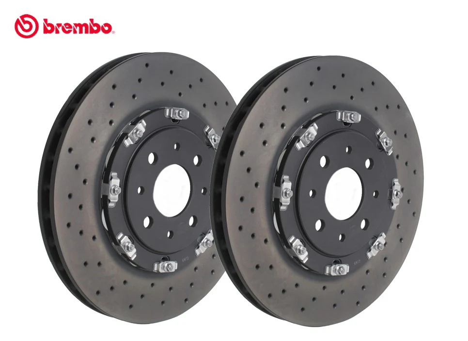 Brembo 2-Delige remschijf Set – VOOR Abarth 500 en Alfa Mito