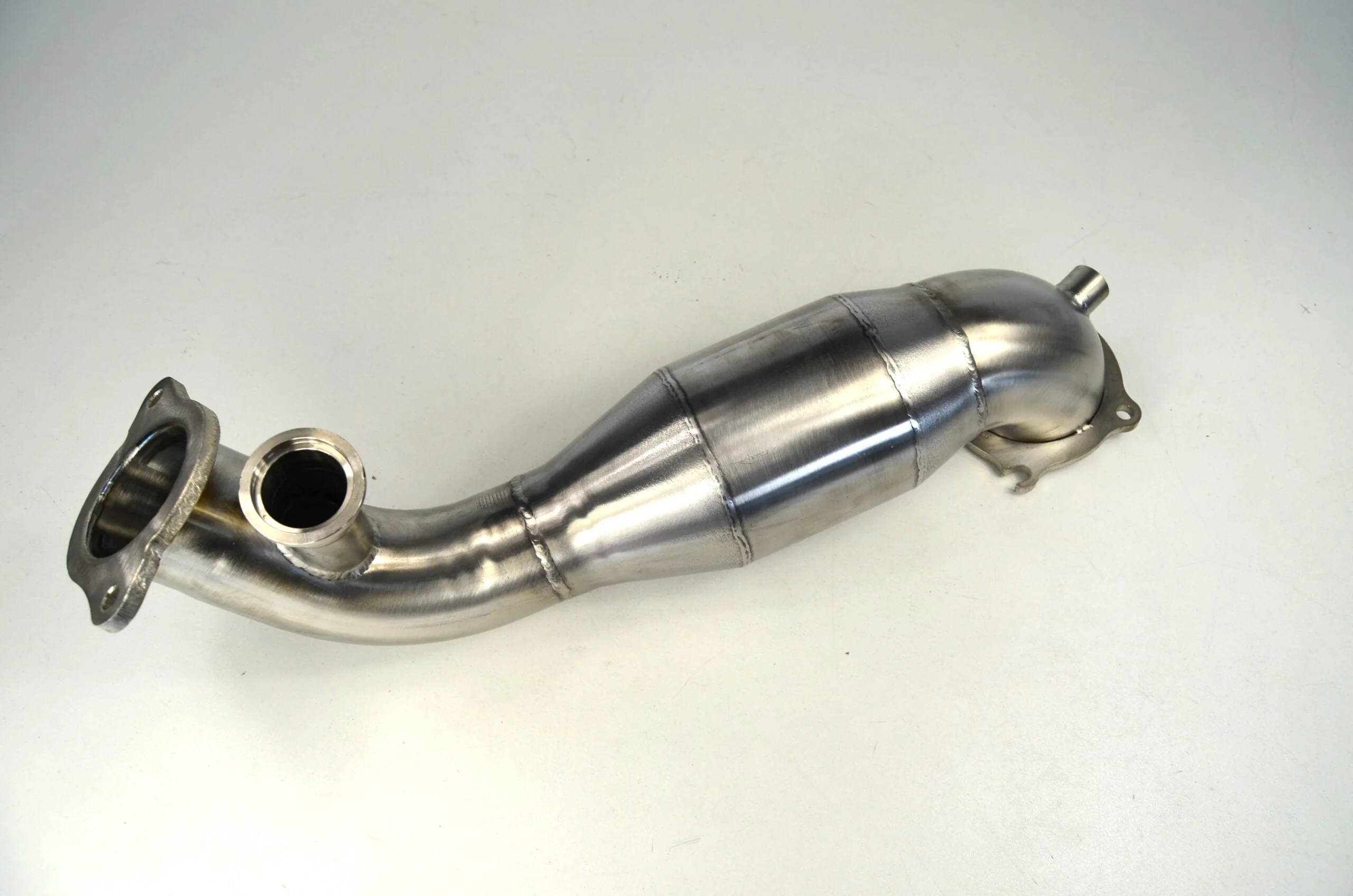 Alfa Giulia / Stelvio 2.0 Sport Downpipe met racekat