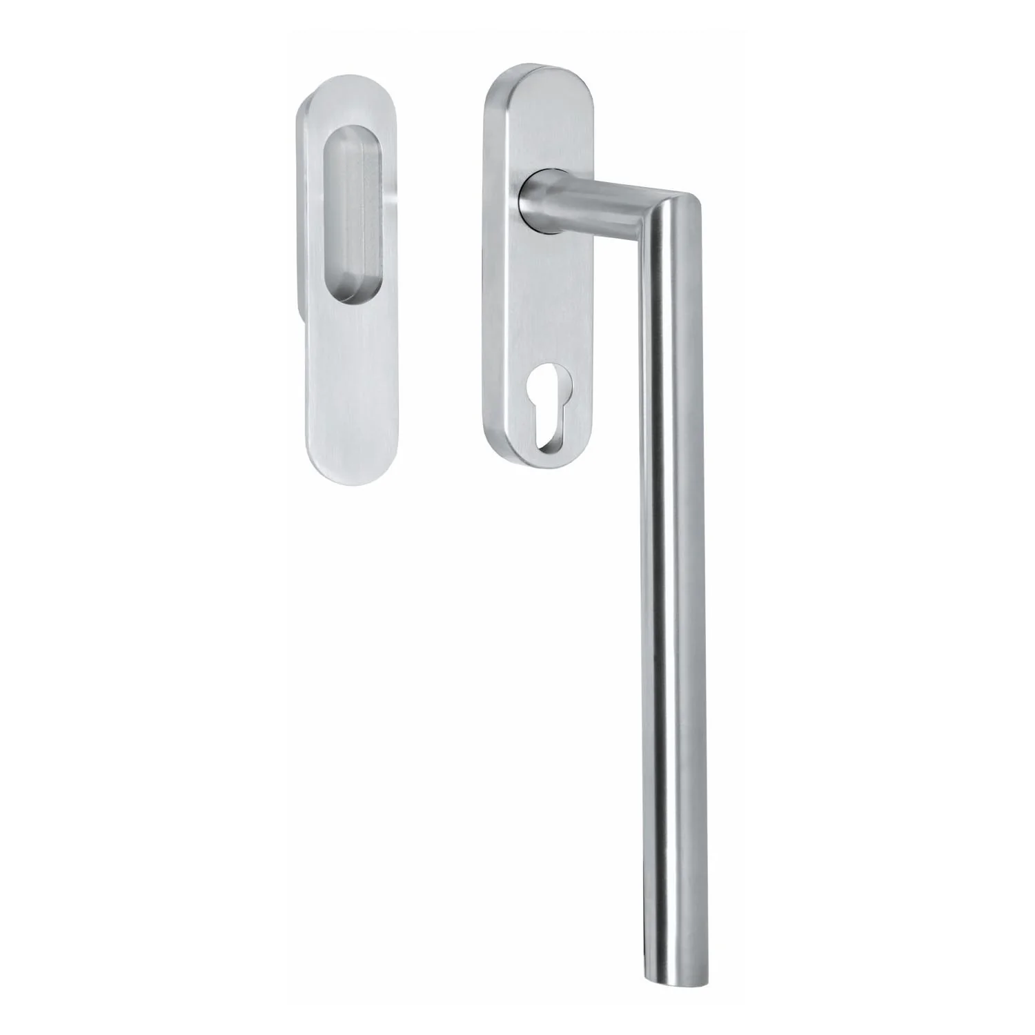 Hefschuifbeslag haaks PC69 | Intersteel | RVS