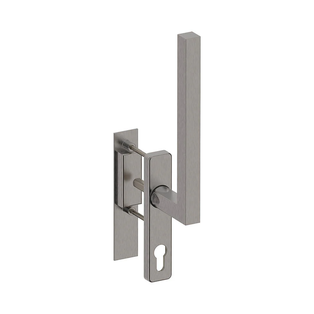 Hefschuifbeslag Geneve haaks PC69 | Hardbrass | RVS