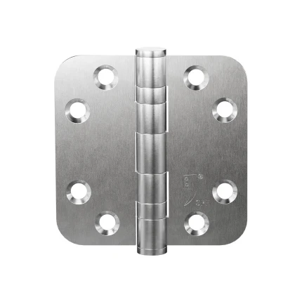 Kogellagerscharnier afgerond 76x76mm | GPF | RVS