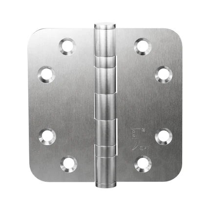 Kogellagerscharnier afgerond 89x89mm | GPF | RVS