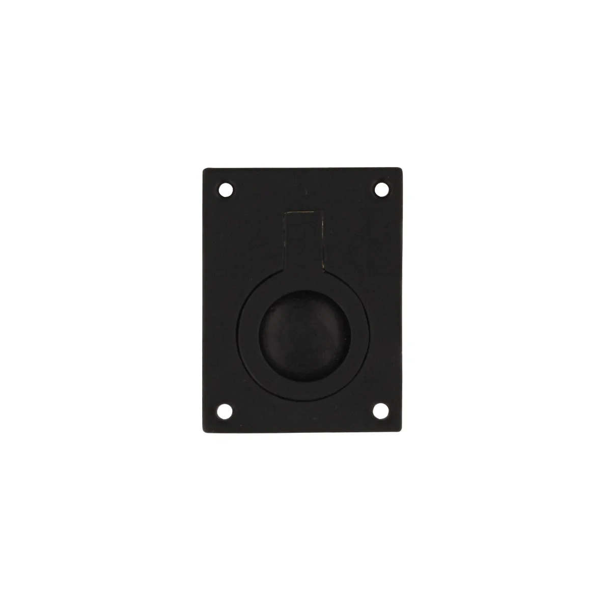 Luikring 41x31mm | Intersteel | zwart