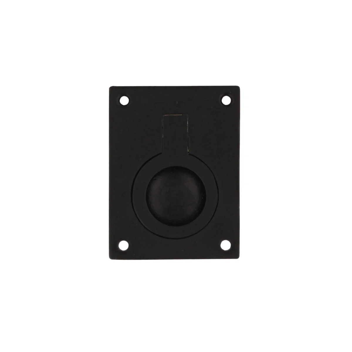 Luikring 50x39mm | Intersteel | zwart