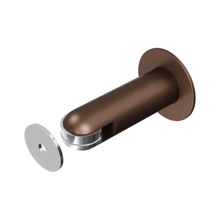 Magnetische deurvastzetter voor wandmontage | GPF | bruin