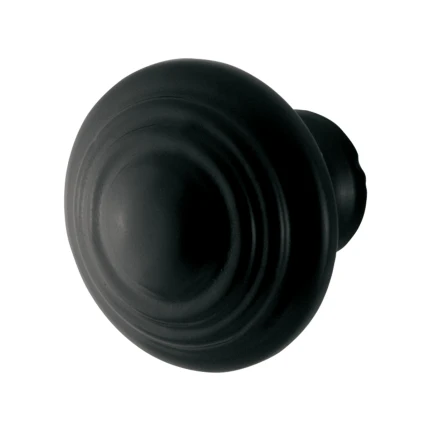 Meubelknop rond smeedijzer | GPF | zwart