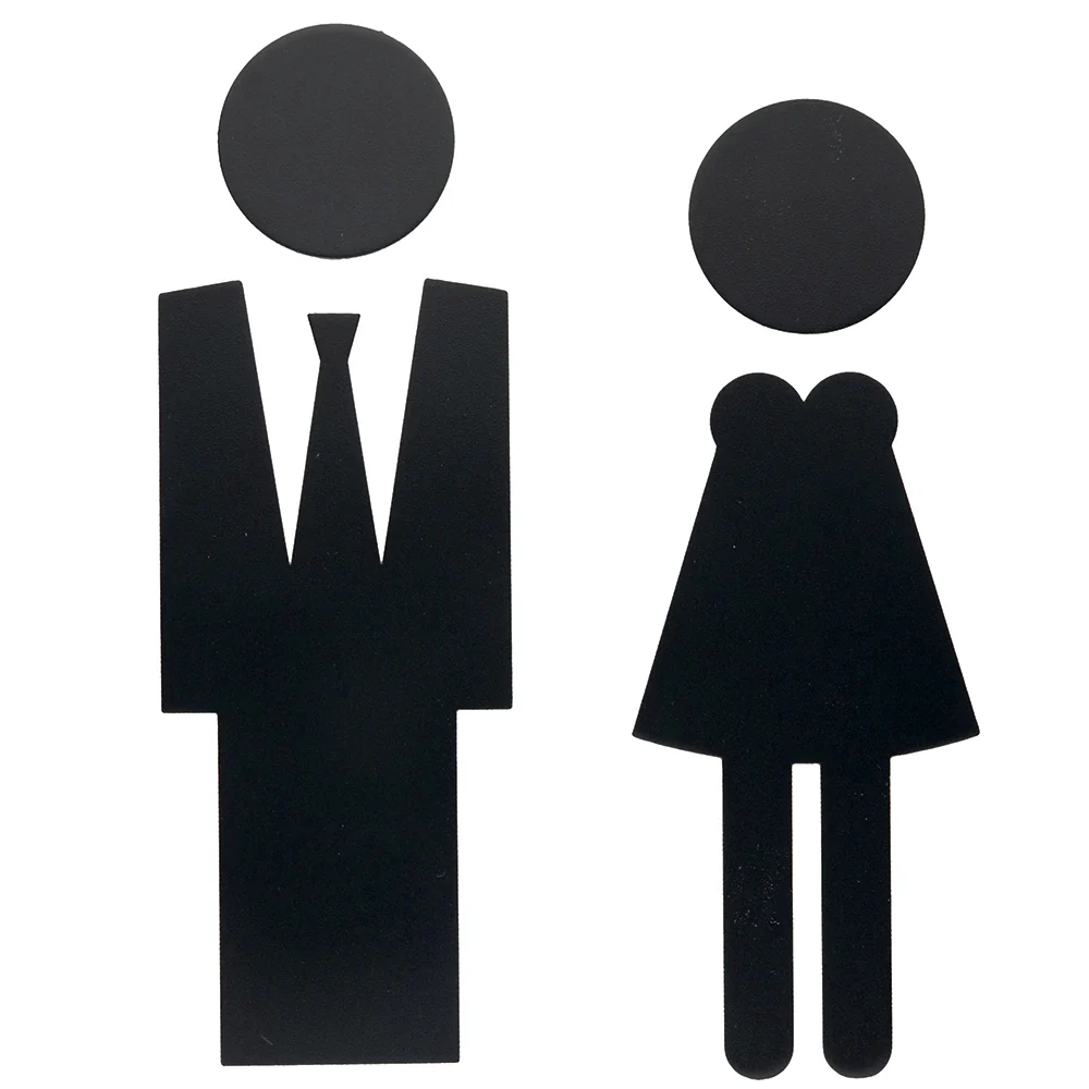 Pictogram Heren & Dames | HDD | zwart