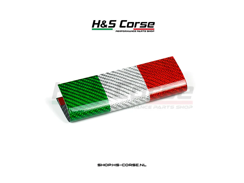 Abarth 500/595/695 – 100% full carbon achter bumper lip cover klein