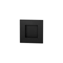 Schuifdeurkom vierkant 90x90mm | GPF | zwart
