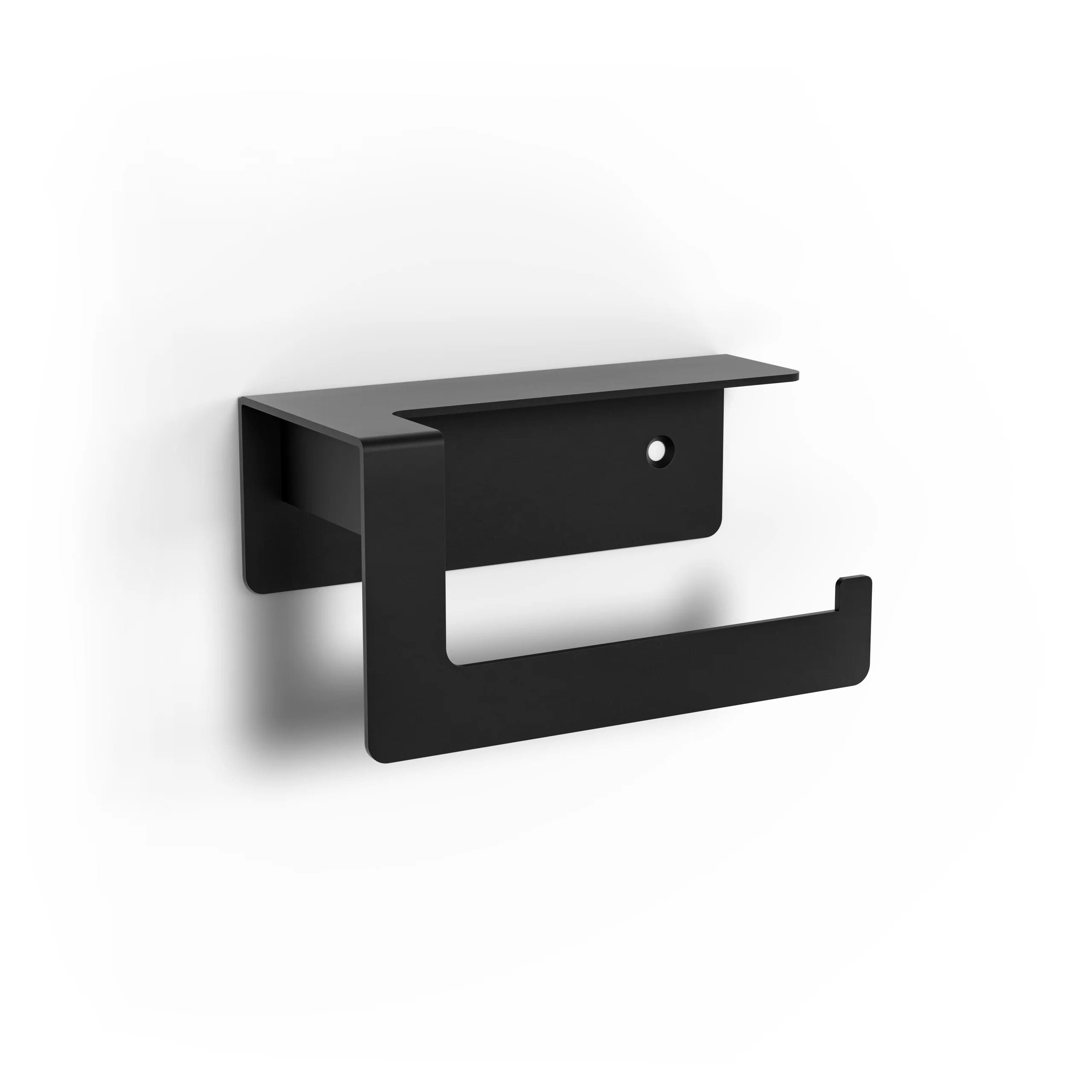 Toiletrolhouder ANTIBES | THEOFILS | zwart
