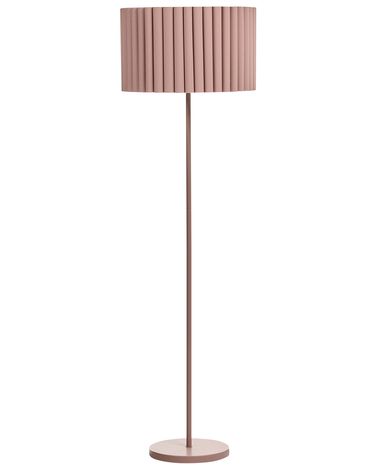 Floor Lamp LOURENS Metal Light Brown