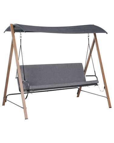 Patio Swing BONAGIA Metal Grey