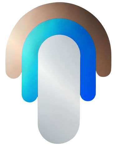 Miroir MESPAUL 60 cm 80 cm Multicolore