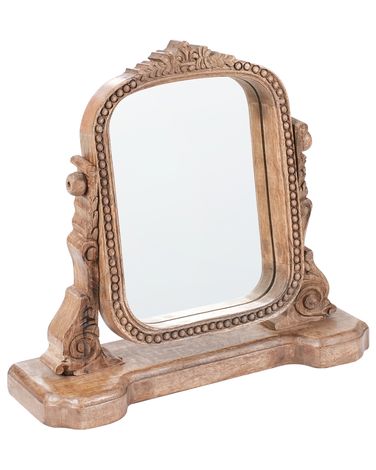 Miroir de table DISZNA Marron