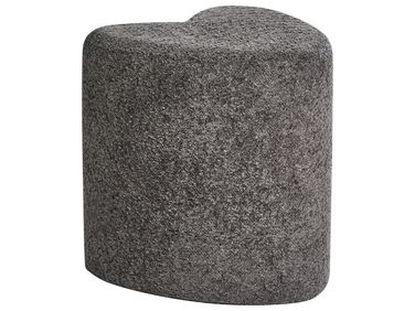 Pouffe SCOTIA Chenille Dark Grey