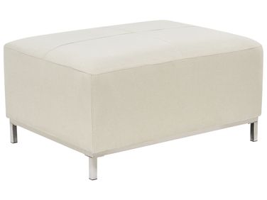 Ottoman OSLO Tissu Beige