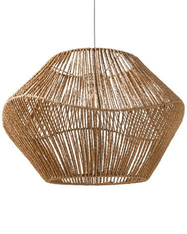 Lampe suspension YAMBOU Corde en papier Naturel