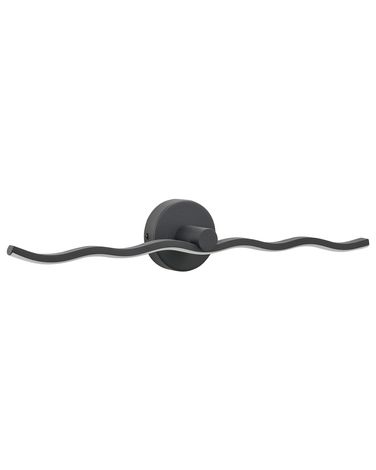 Luminaire LED pour tableau et miroir AILETTE Métal Noir