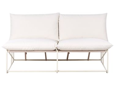 Garden Sofa 2 Seater PICO Metal Light Beige