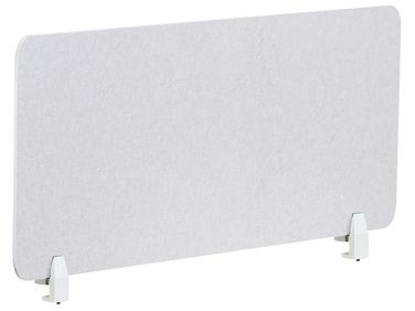Cloison amovible de bureau SPLIT 120 x 50 cm Blanc cassé