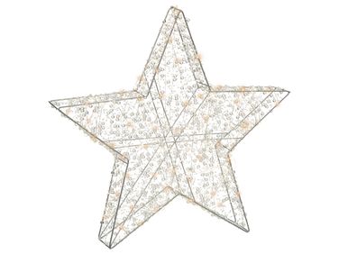 Outdoor Decoration LED MADUM Star 50 cm Silver