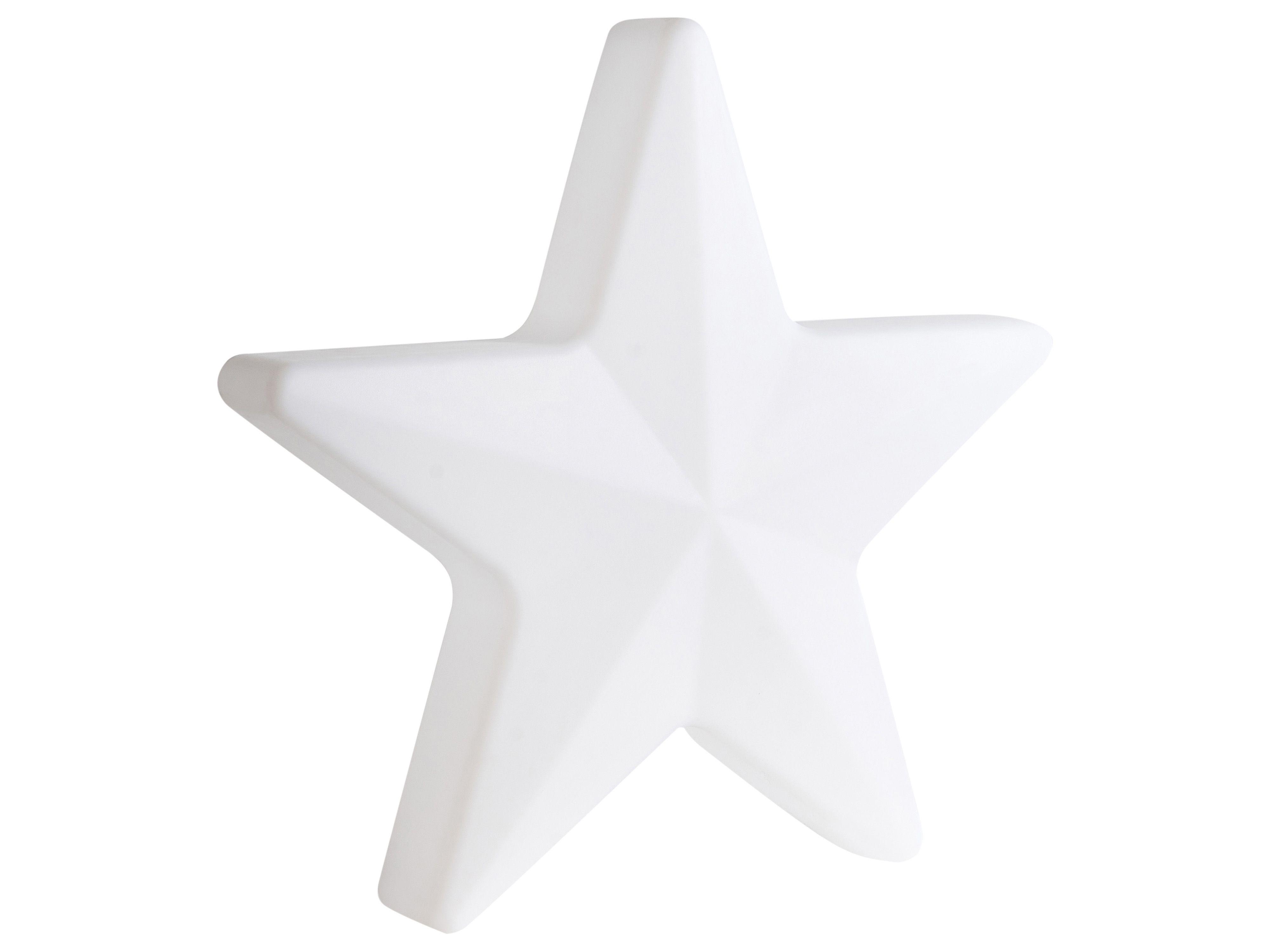 Outdoor LED Floor Lamp OLSAN Star 76 cm White