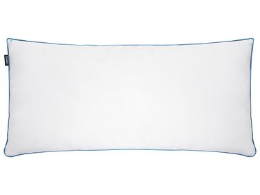 Hoofdkussen ANETO Hoog Eendenveren en eendendons 40 x 80 cm Wit
